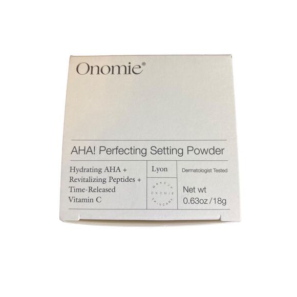 Onomie AHA! Perfecting Setting Powder MSRP $30 - New in Box!! - Picture 1 of 3